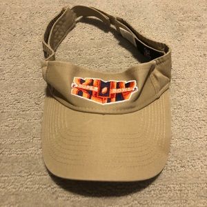 NFL super bowl XLIV visor tan